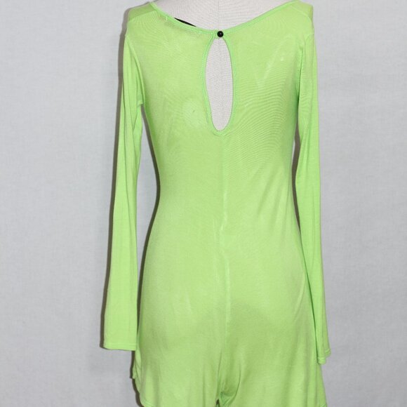 Green Cotton Romper (2) - Picture 6 of 10